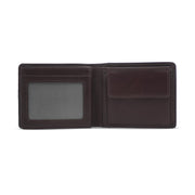 Picard Casablanca Men's Leather Centre Flap Wallet with Window and Coin Compartment (Brown)