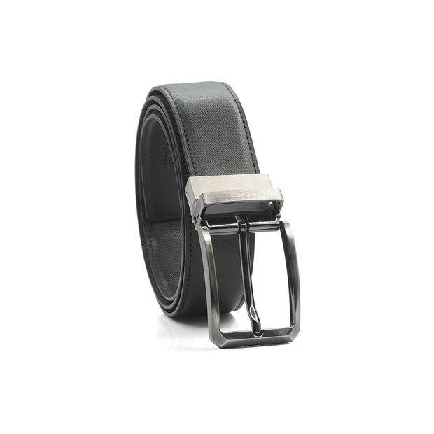 Picard Gregory Pin Reversible 35mm Men's  Leather Belt (Black/Cafe)