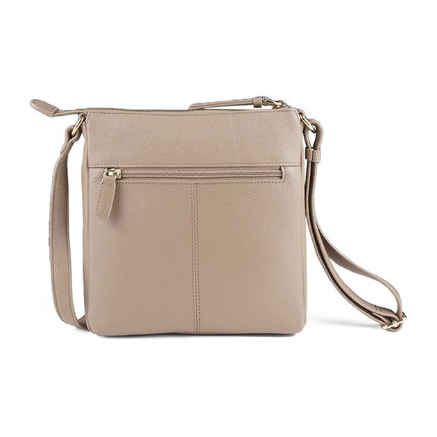 Picard Rhone Ladies Leather Small Sling Bag Taupe Picard