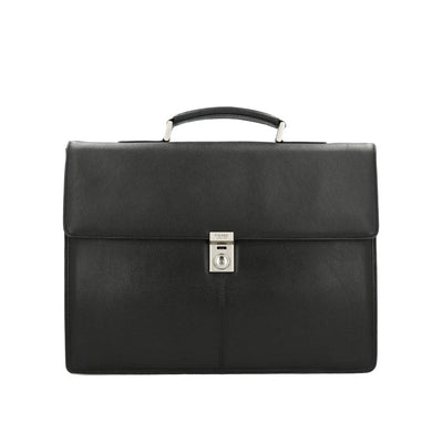 Picard Aberdeen Men's Leather Briefcase (Black)