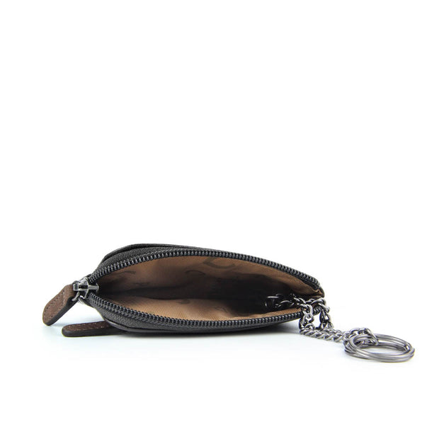 Picard Winter Leather Coin Pouch With Key Holder (Cafe)