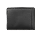 Picard Brooklyn Men's Bifold Leather Wallet with Window Slot (Black)
