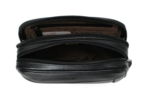 Picard Mobile Men's Leather Clutch Bag (Black)