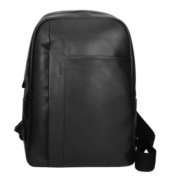 Mens genuine leather discount backpack