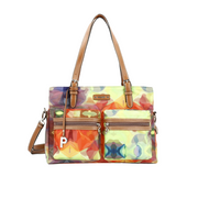 Picard Sonja Ladies Lightweight Water- Resistant Nylon Shopper Tote Bag th Sling (Dooby)