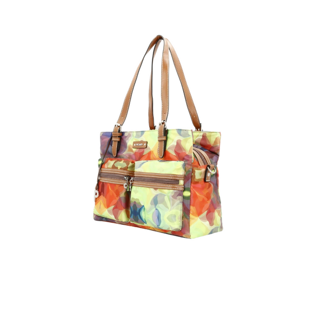Picard Sonja Ladies Lightweight Water- Resistant Nylon Shopper Tote Bag th Sling (Dooby)