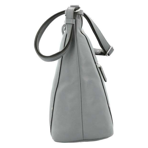 Picard Pleasure Ladies Leather Large Shoulder Bag (Granite)