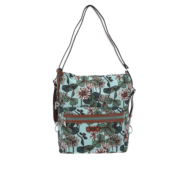 PICARD SONJA MULTI-FUNCTION LADIES SHOPPER BAG / BACKPACK (Flower)