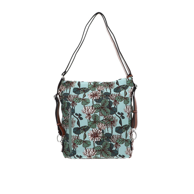 PICARD SONJA MULTI-FUNCTION LADIES SHOPPER BAG / BACKPACK (Flower)