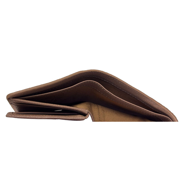 PICARD ELBE LEATHER TRIFOLD MEDIUM SIZE WALLET (Black)