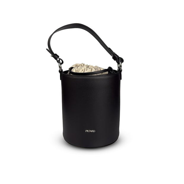 PICARD ALMA LEATHER BUCKET BAG (Cognac)