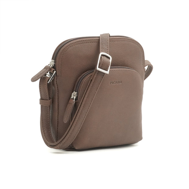 Picard Buffalo Ladies Leather Sling Bag (Black)