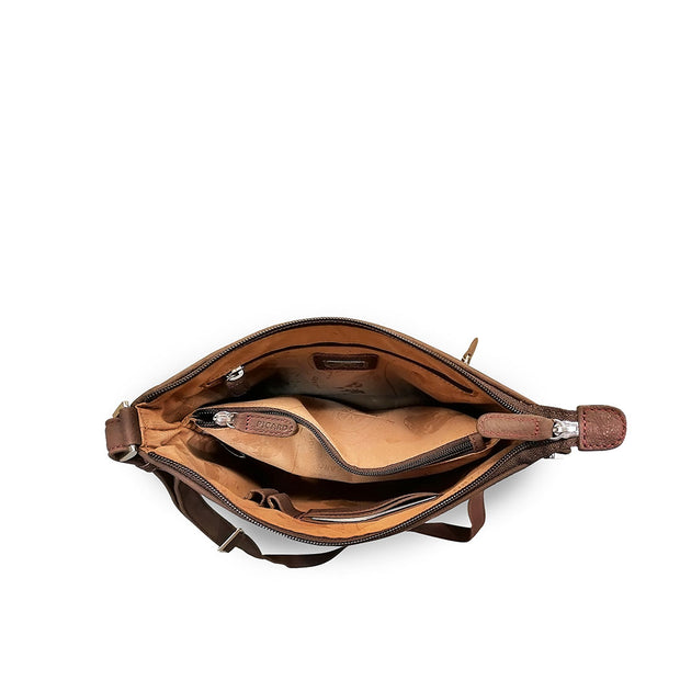 Picard Buffalo Ladies Leather Sling Bag (Tan Orange)