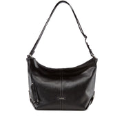 Picard Eternity Leather Multi-function Ladies Shoulder Bag / Hobo  (Black)