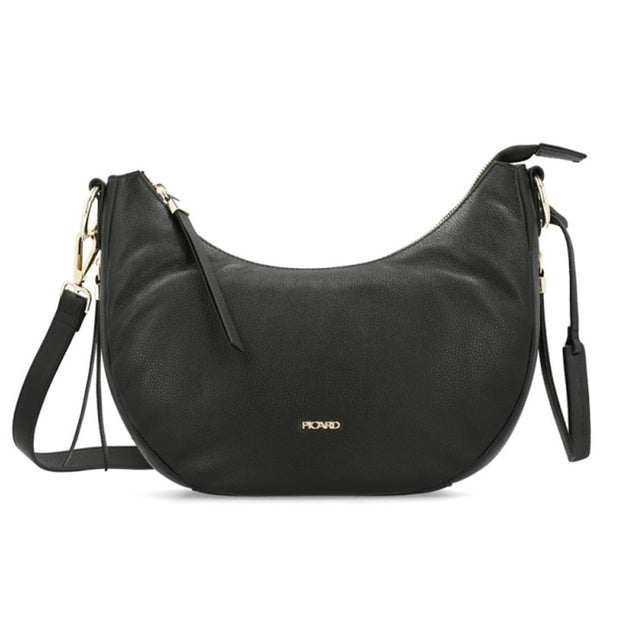 Picard Java Ladies Leather Hobo Bag (Black)