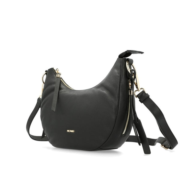 Picard Java Ladies Leather Hobo Bag (Black)