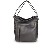 Picard Pure 1 Leather Multi-function Ladies Shoulder Bag / Backpack / Hand Carry Bag / Arm Carry Bag (Black) (Copy)