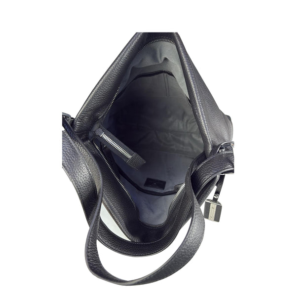 Picard Pure 1 Leather Multi-function Ladies Shoulder Bag / Backpack / Hand Carry Bag / Arm Carry Bag (Black) (Copy)