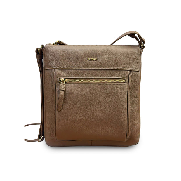 Rhone Medium Ladies Leather Sling Bag (Hazel)