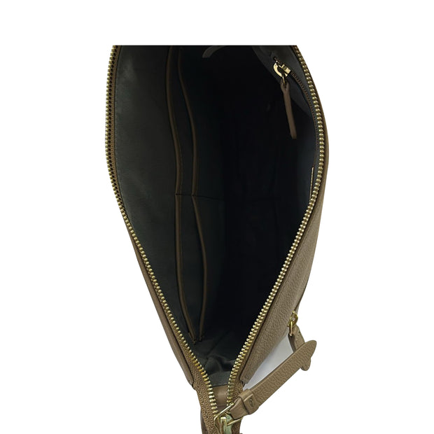 Rhone Medium Ladies Leather Sling Bag (Hazel)