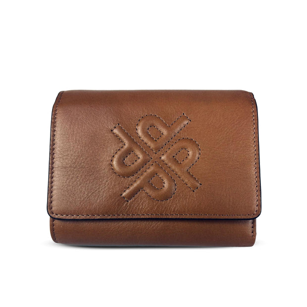 Picard Donna 1 Ladies Leather Wallet with Card and Coin Compartment (Cognac)