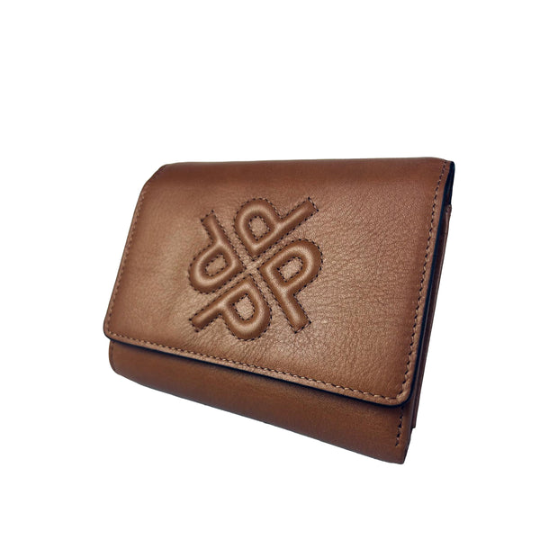Picard Donna 1 Ladies Leather Wallet with Card and Coin Compartment (Cognac)