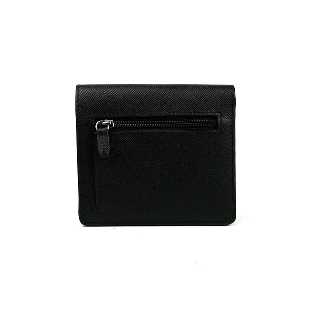 Picard Drew Ladies Bifold Leather Wallet (Black)