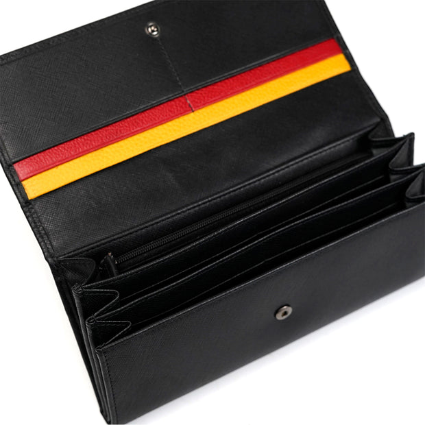 Picard Drew Ladies Long Wallet  (Black)