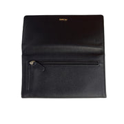 PICARD ELBE LEATHER 3/4 FLAP LONG WALLET (Brown)