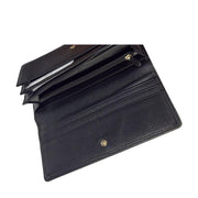 PICARD ELBE LEATHER 3/4 FLAP LONG WALLET (Brown)