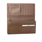 PICARD ELBE LADIES LEATHER LONG WALLET (Black)