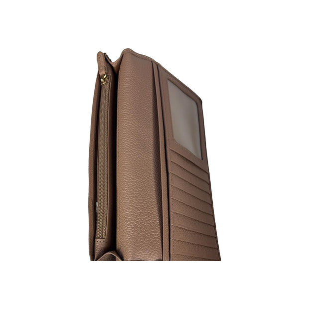PICARD ELBE LADIES LEATHER LONG WALLET (Black)