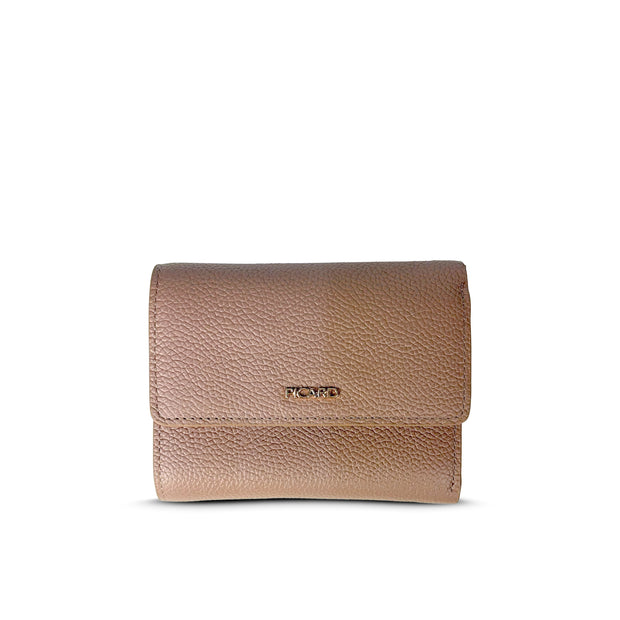 PICARD ELBE LEATHER TRIFOLD MEDIUM SIZE WALLET (Hazel)