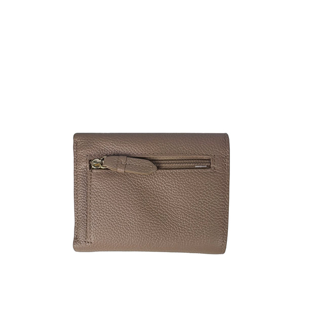 PICARD ELBE LEATHER TRIFOLD MEDIUM SIZE WALLET (Black)