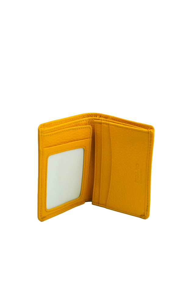 Picard Pure Two-Fold  Small Ladies Leather Wallet (Yellow)