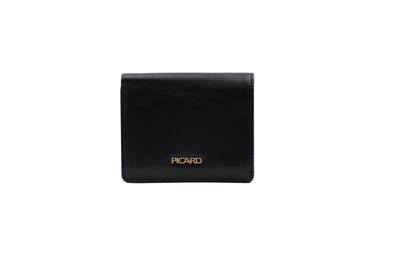 Picard Winchester Ladies Trifold Leather Wallet (Black)