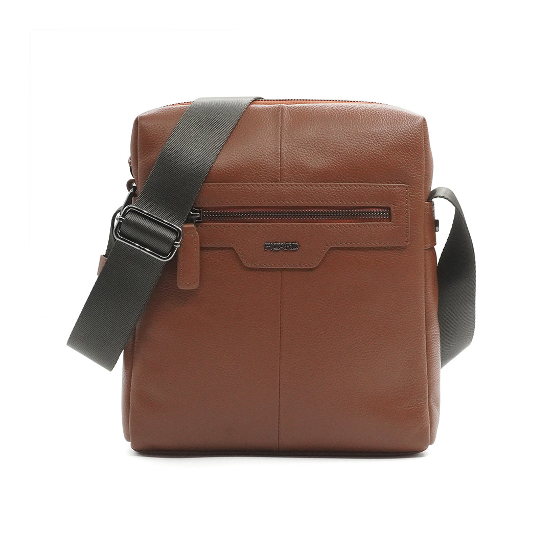 Picard Kiel Men's Leather Shoulder Bag (Cognac Brown) – Picard (Singapore)