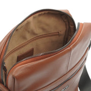 Picard Kiel Men's Leather Shoulder Bag (Cognac)