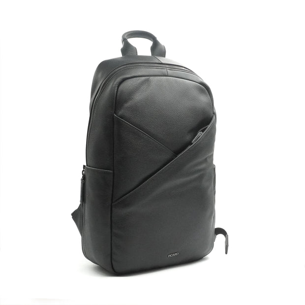 Picard Kiel Men's Leather Backpack (Black)