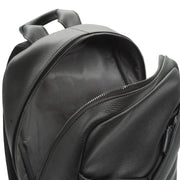 Picard Kiel Men's Leather Backpack (Black)