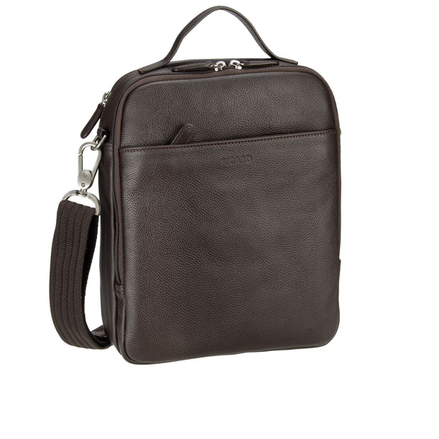 Picard Milano Men's Leather Shoulder Bag (Cafe)