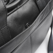 Picard Mobile Men's Leather Briefcase (Black)