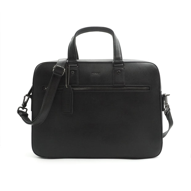 Picard Windsor Men's Leather Briefcase (Black)