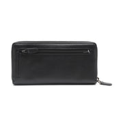 Picard Loaf Men's Long Leather Wallet with Zip (Black)