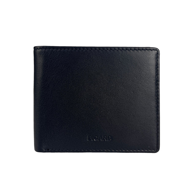 Picard Berlin Men's Leather Bifold Wallet with Zip & Coin
