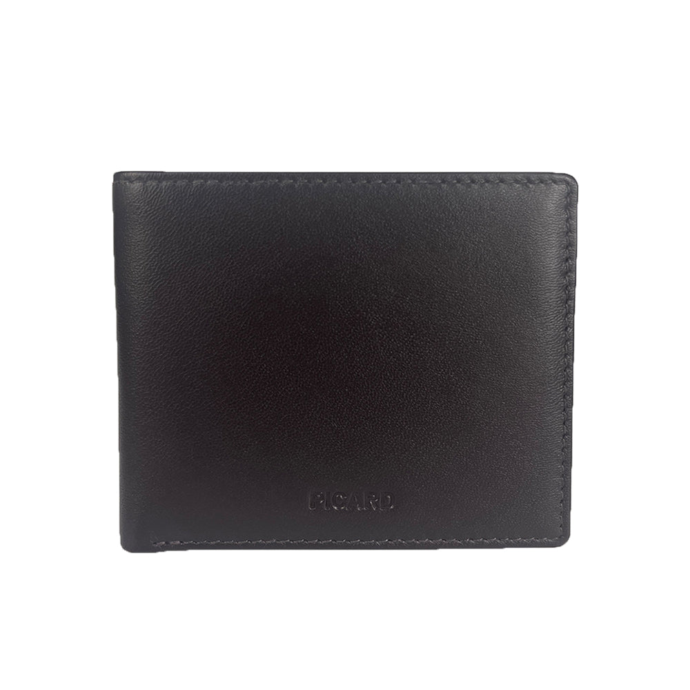 Picard Berlin Men's Leather Bifold Wallet with Zip & Coin