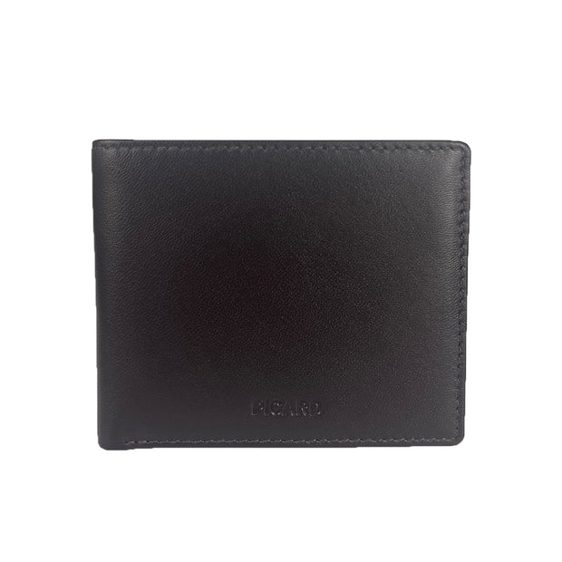 Picard Berlin Men's Leather Bifold Wallet with Zip & Coin