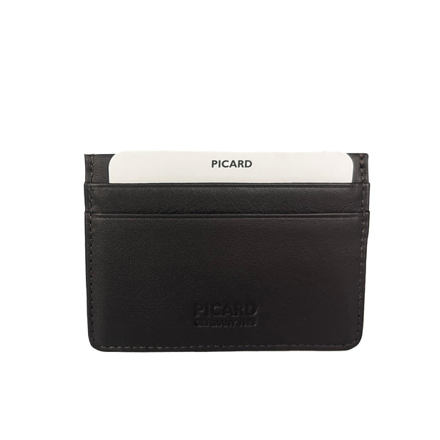 Picard Brooklyn Leather Card Holder (Black)