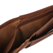 Picard Brooklyn Men's Leather Wallet with Centre Flap and Coin Compartment (Black)