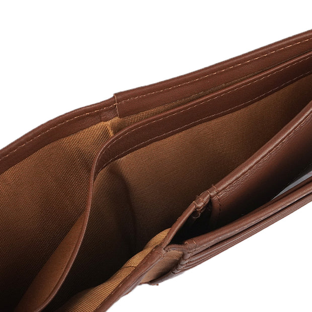 Picard Brooklyn Men's Leather Wallet with Centre Flap and Coin Compartment (Black)